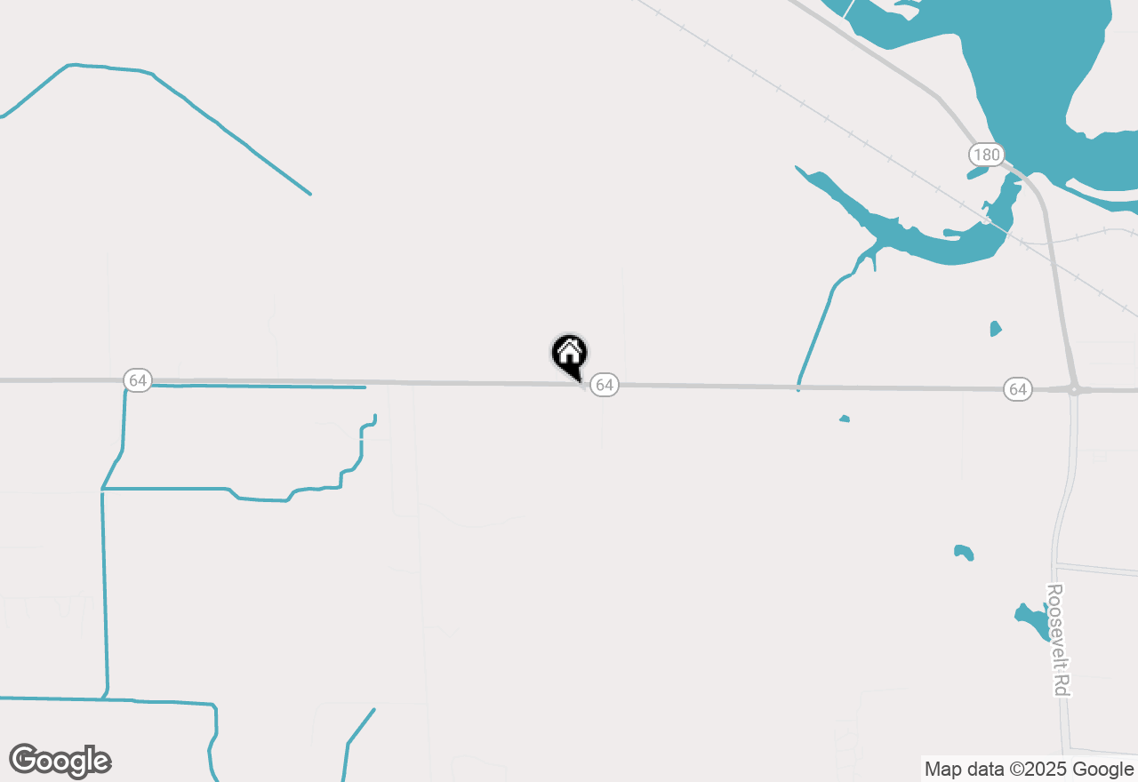 Map of W1749 Hwy 64, Marinette, WI 54143
