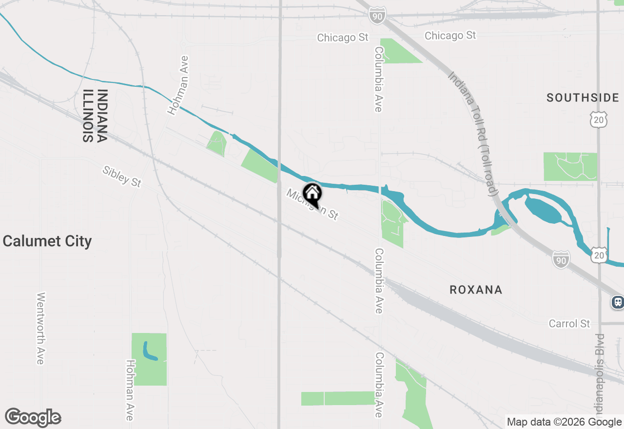Map of 5321 Maywood Avenue, Hammond, IN 46320