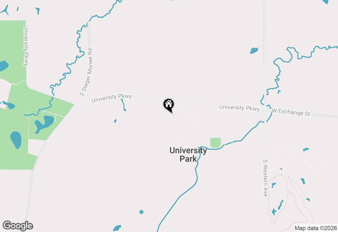 Map of 786 Delmar Court #6, University Park, IL 60484