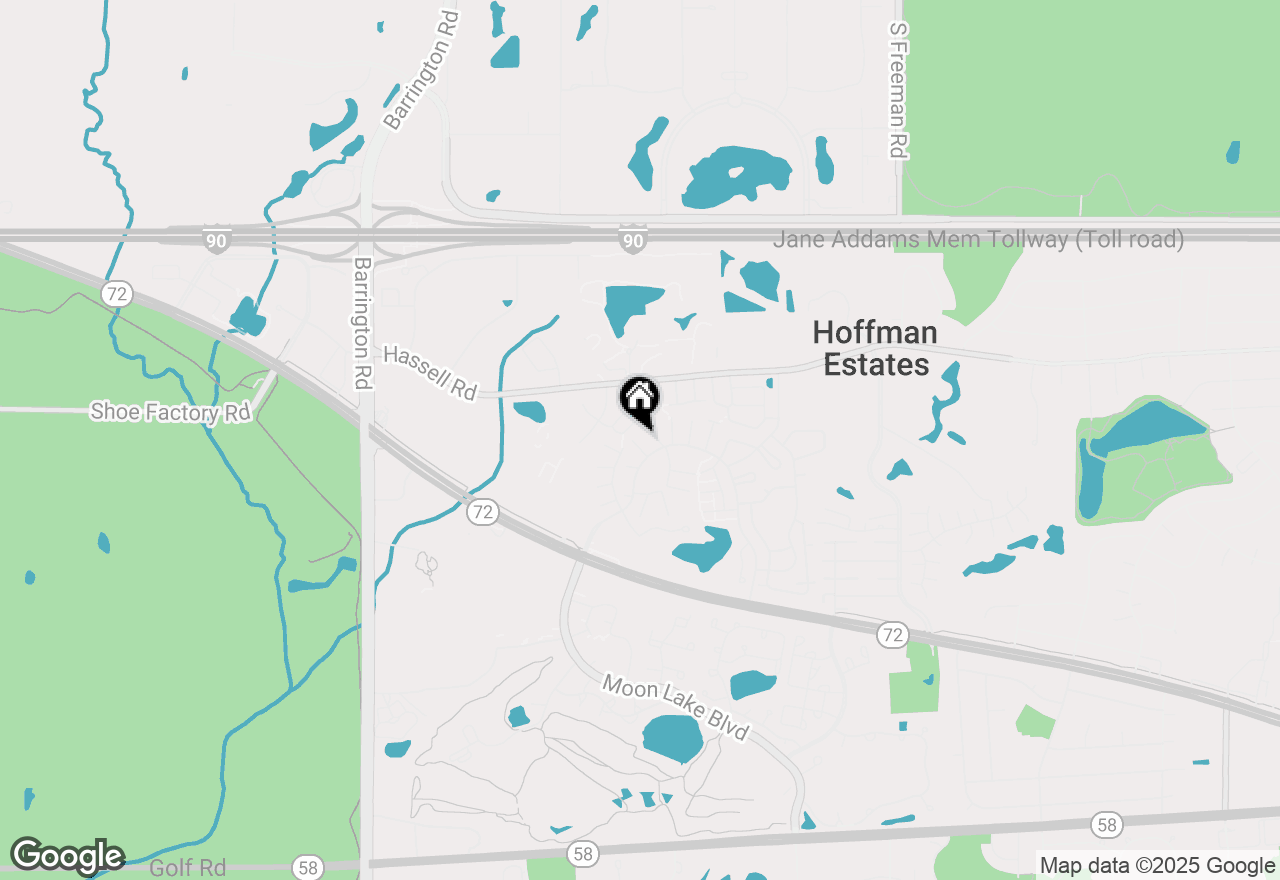 Map of 2156 Somersworth Place, Hoffman Estates, IL 60169