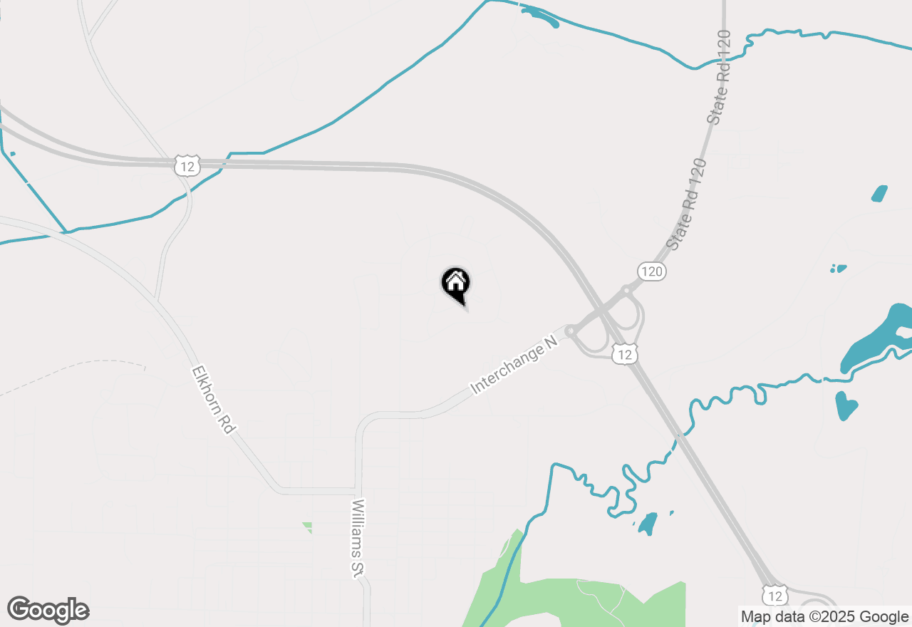 Map of 480 S Boulder Ridge Dr, Lake Geneva, WI 53147