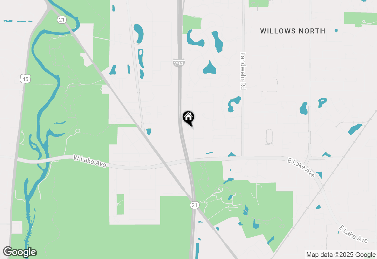 Map of 1903 Ivy Lane, Glenview, IL 60026