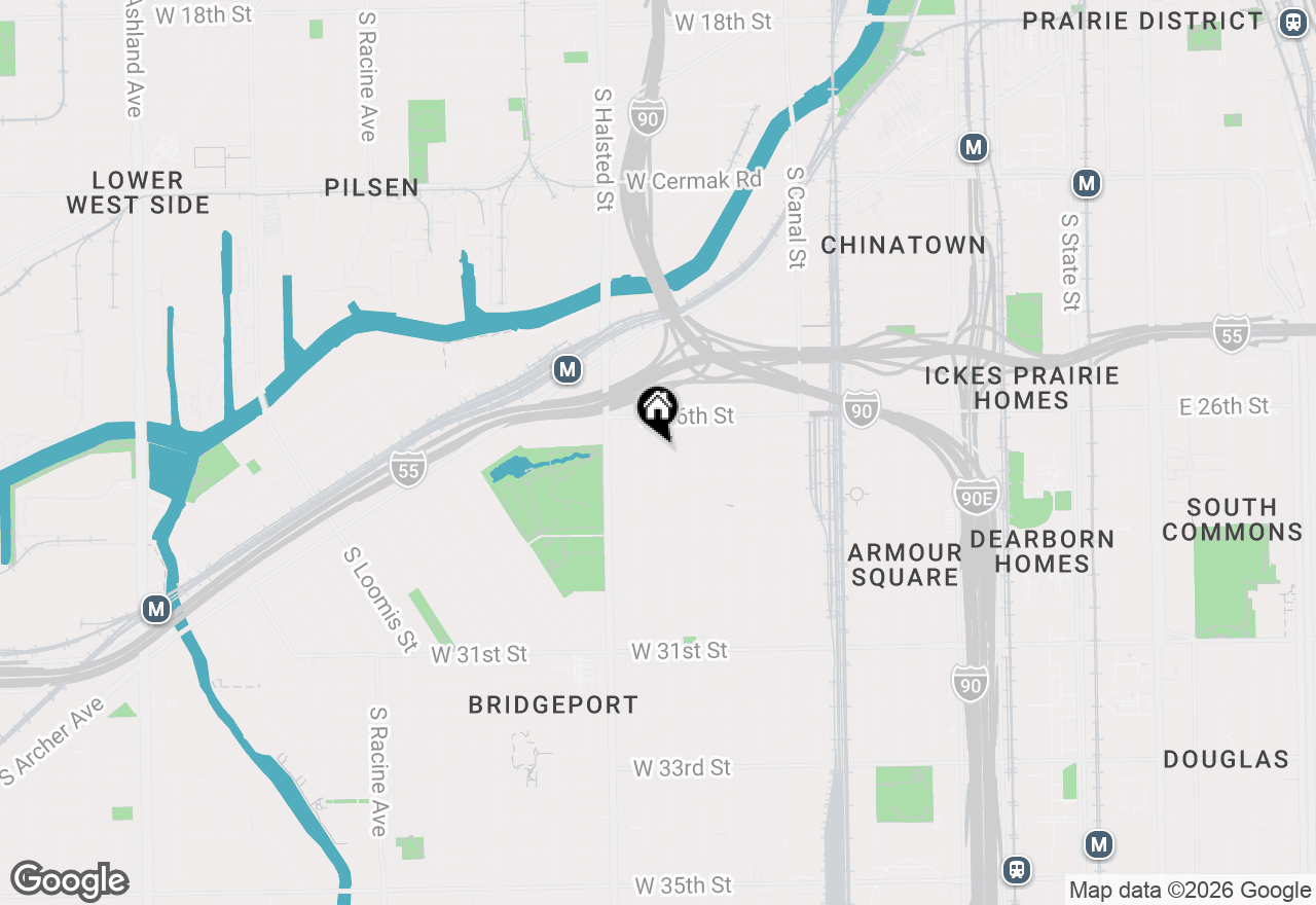 Map of 2702 S Union Avenue #2, Chicago, IL 60616