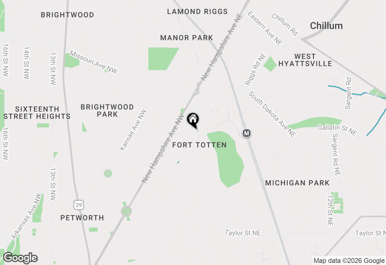 Map of 59 Farragut Place Nw, Washington, DC 20011