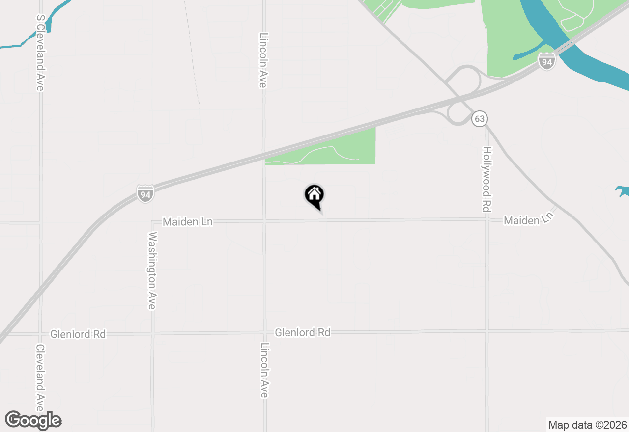 Map of 729 Maiden Lane, St. Joseph, MI 49085