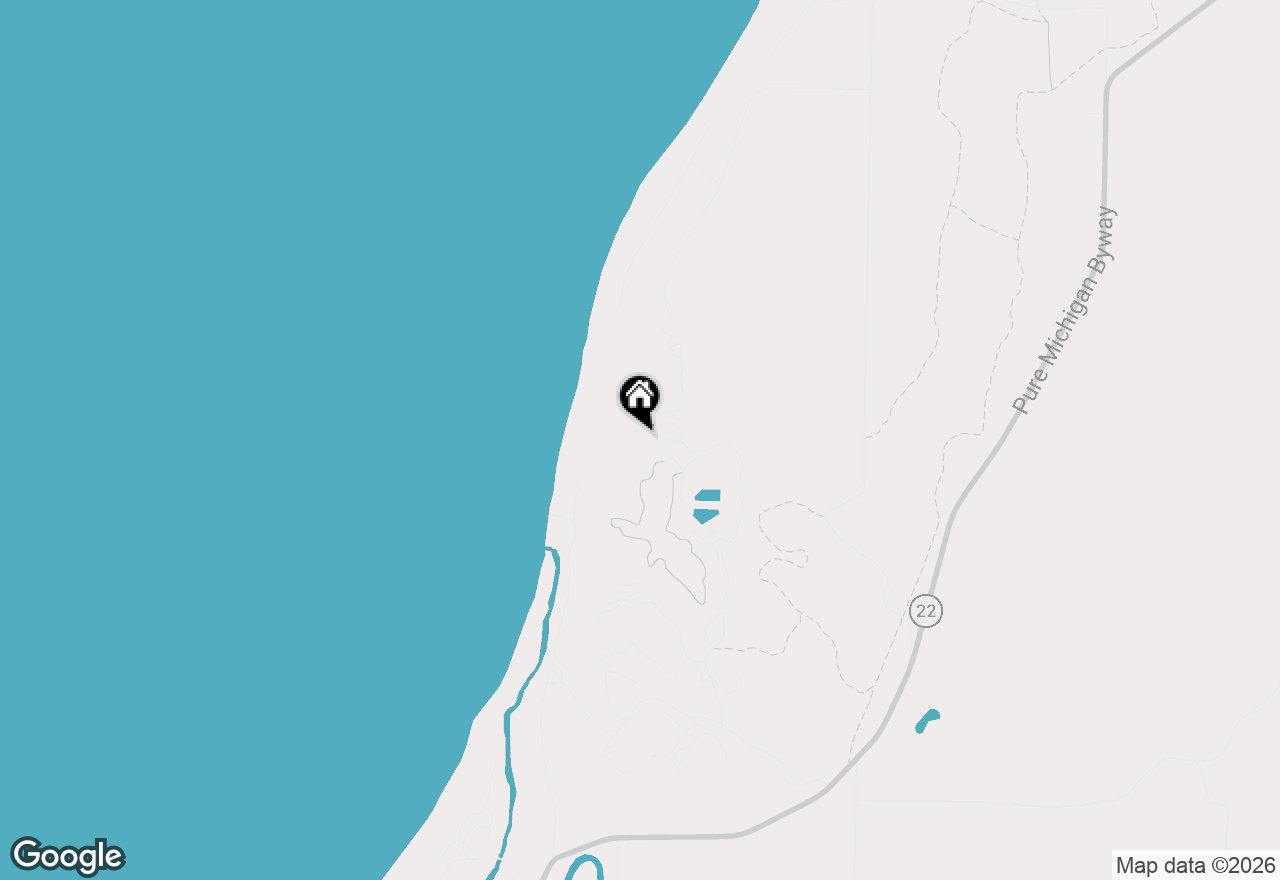 Map of 47 Hawks Nest, Glen Arbor, MI 49636