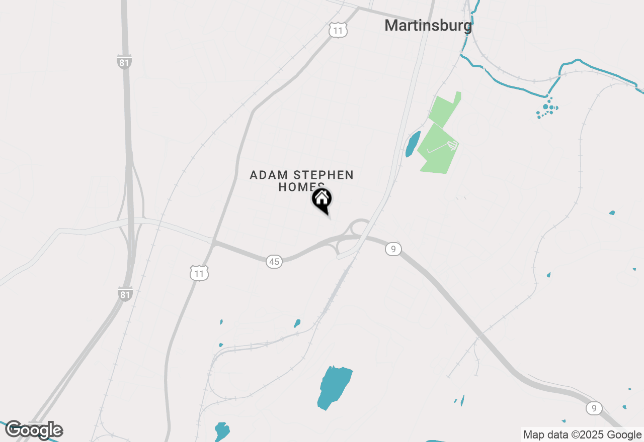 Map of 1300 S Raleigh Street, Martinsburg, WV 25401