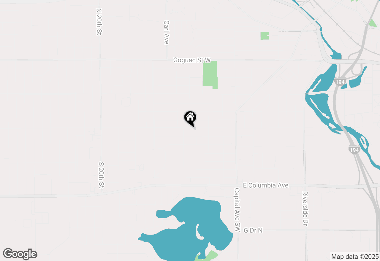 Map of 433 W Territorial Road, Battle Creek, MI 49015