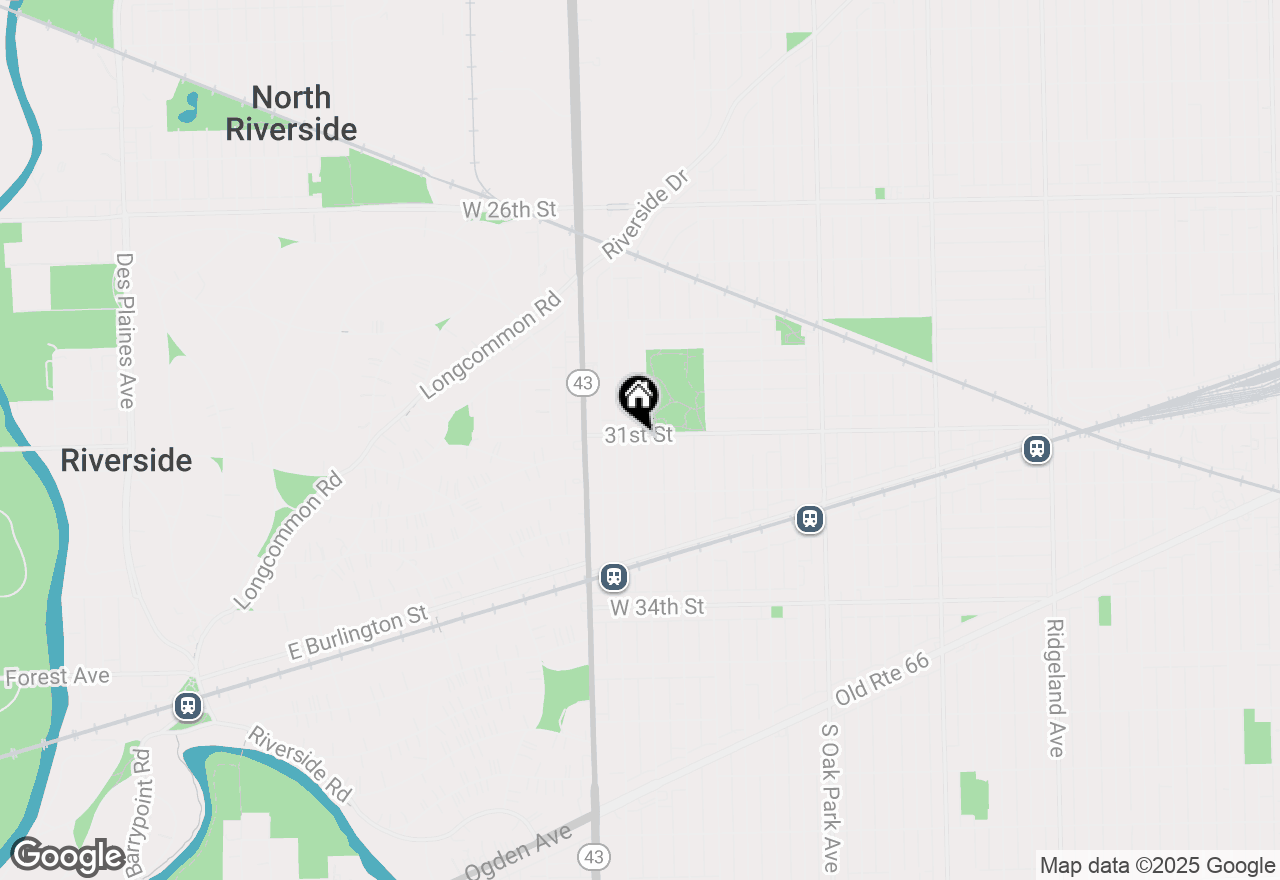 Map of 3102 Wisconsin Avenue, Berwyn, IL 60402