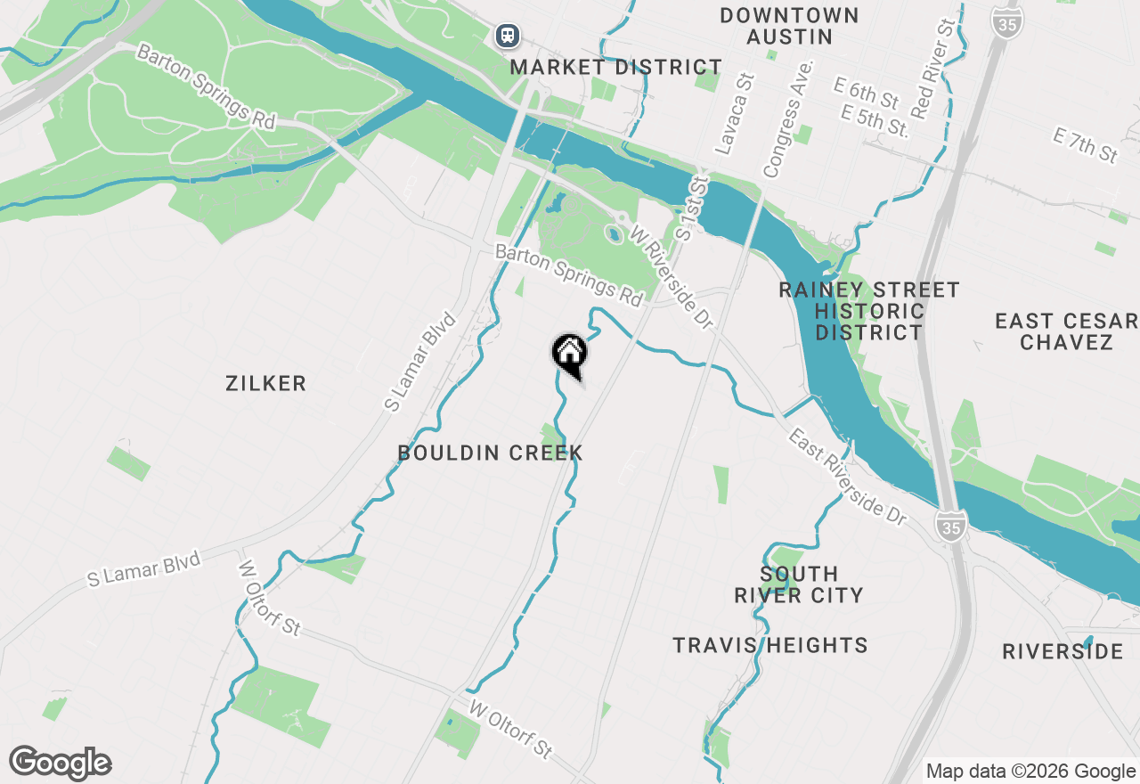 Map of 900 S 2nd St #21, Austin, TX 78704