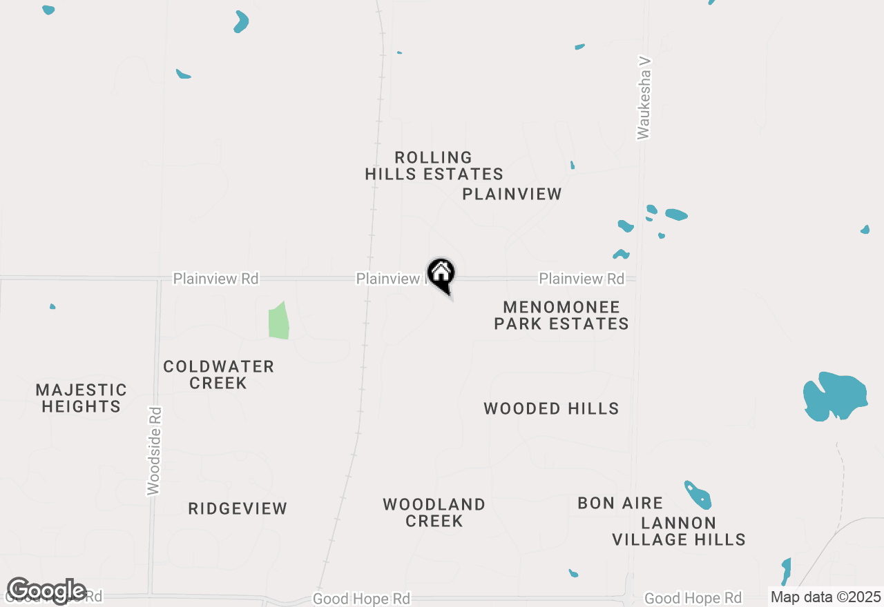 Map of W226N7912 Timberland Dr, Sussex, WI 53089