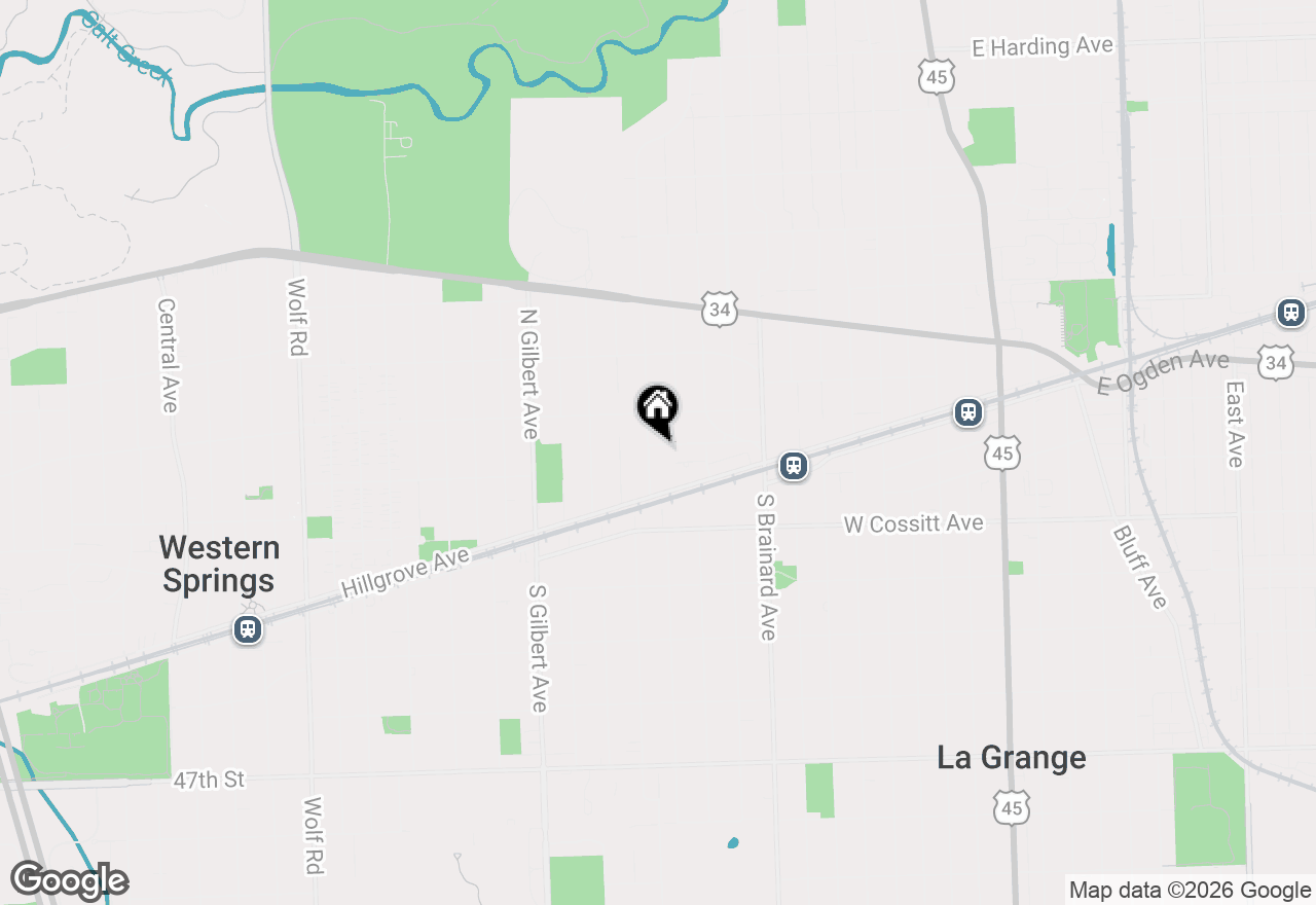 Map of 1114 Arlington Avenue, La Grange, IL 60525