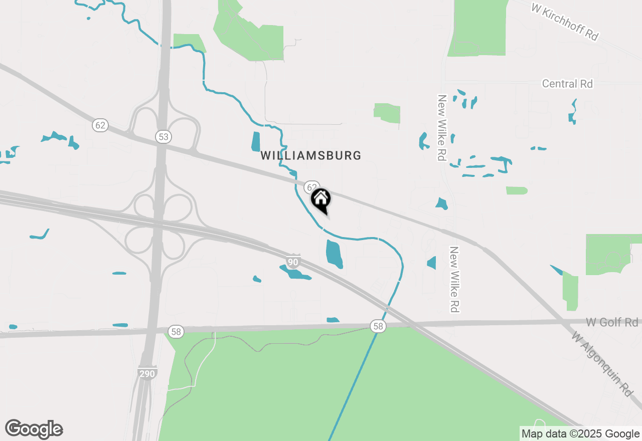 Map of 5201 Carriageway Drive #311, Rolling Meadows, IL 60008