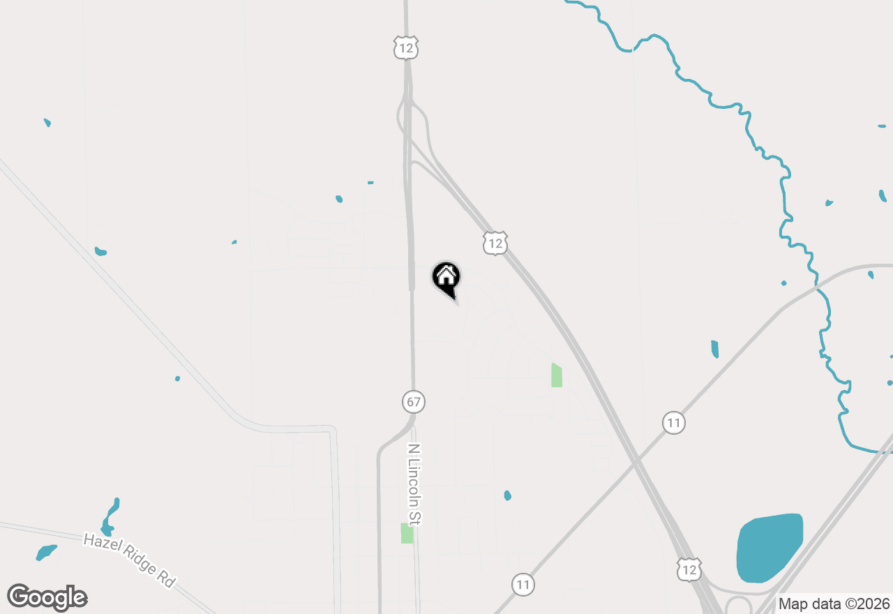 Map of 865 Autumn Way, Elkhorn, WI 53121