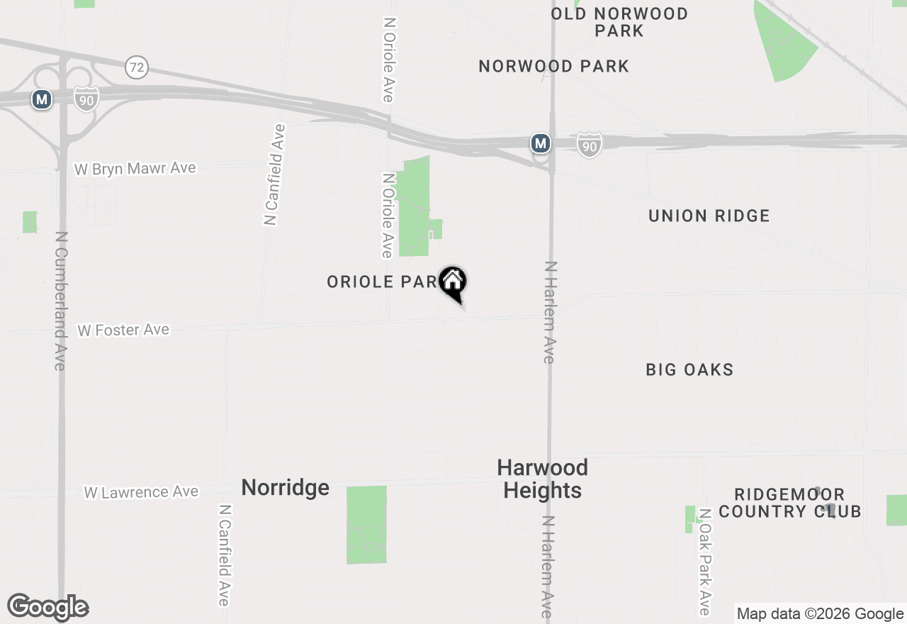 Map of 5209 N Osceola Avenue, Chicago, IL 60656