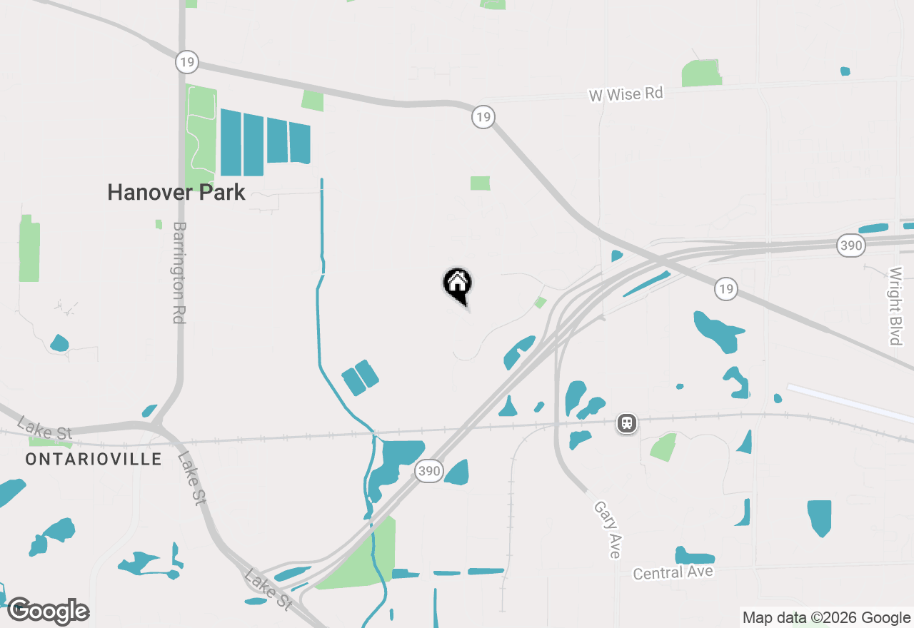 Map of 1984 Persimmon Court, Schaumburg, IL 60193