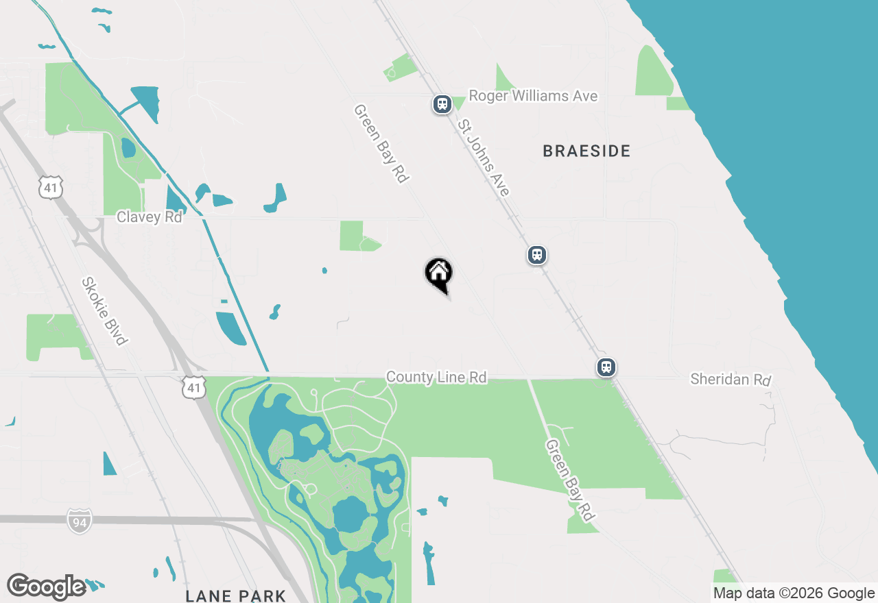 Map of 775 Stonegate Drive, Highland Park, IL 60035