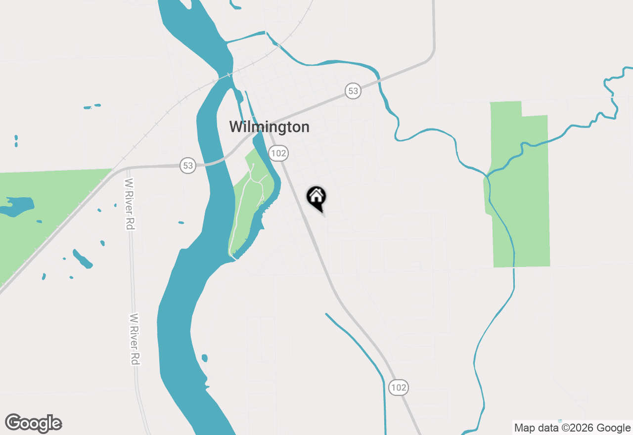 Map of 719 S Water Street, Wilmington, IL 60481