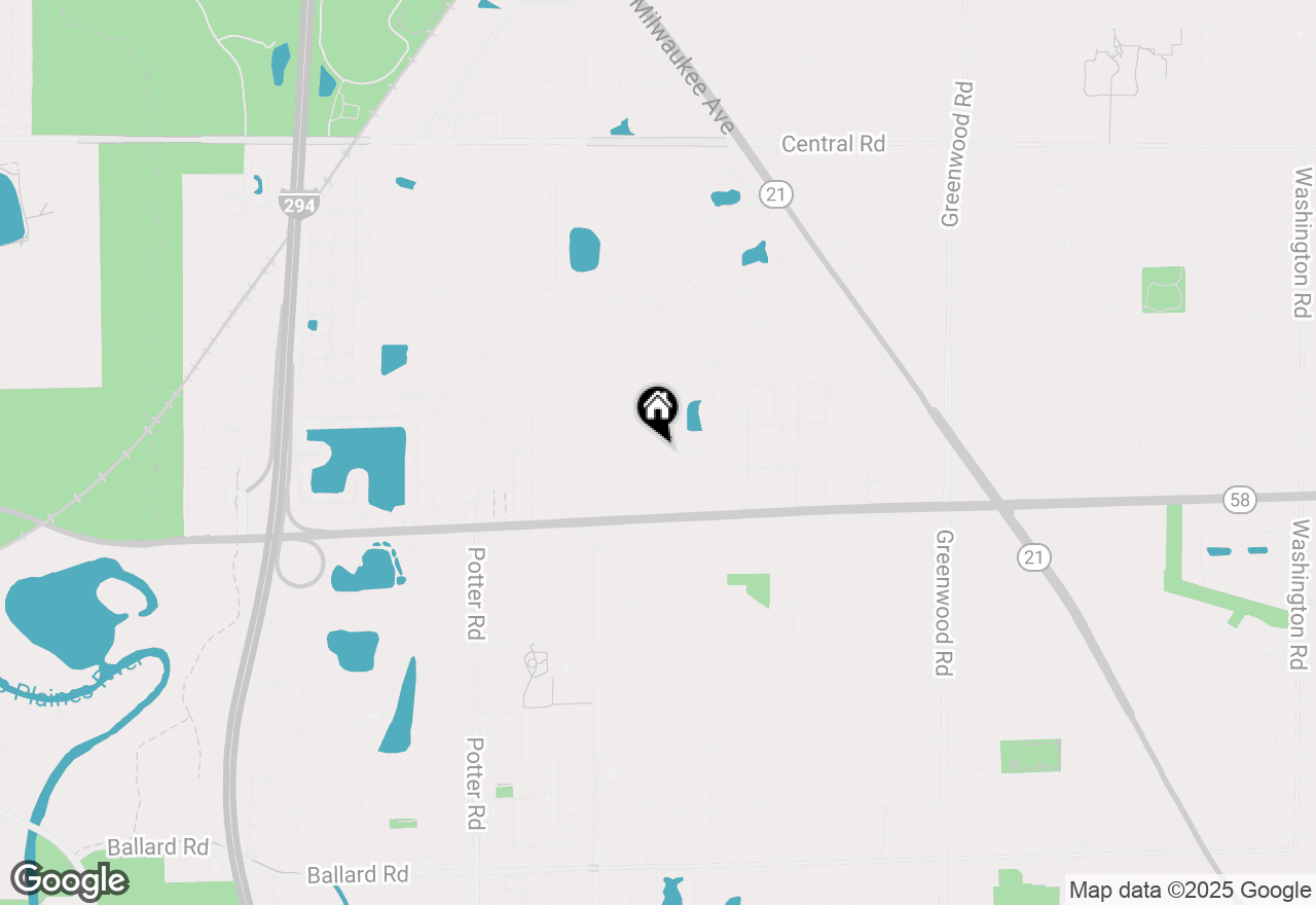 Map of 9074 W Terrace Drive #3I, Niles, IL 60714