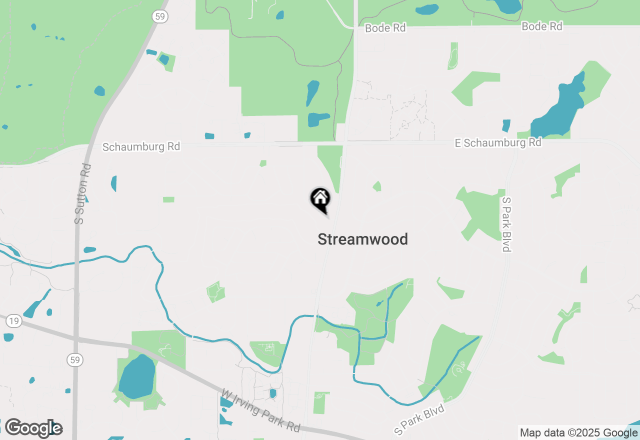 Map of 206 Timber Trail, Streamwood, IL 60107