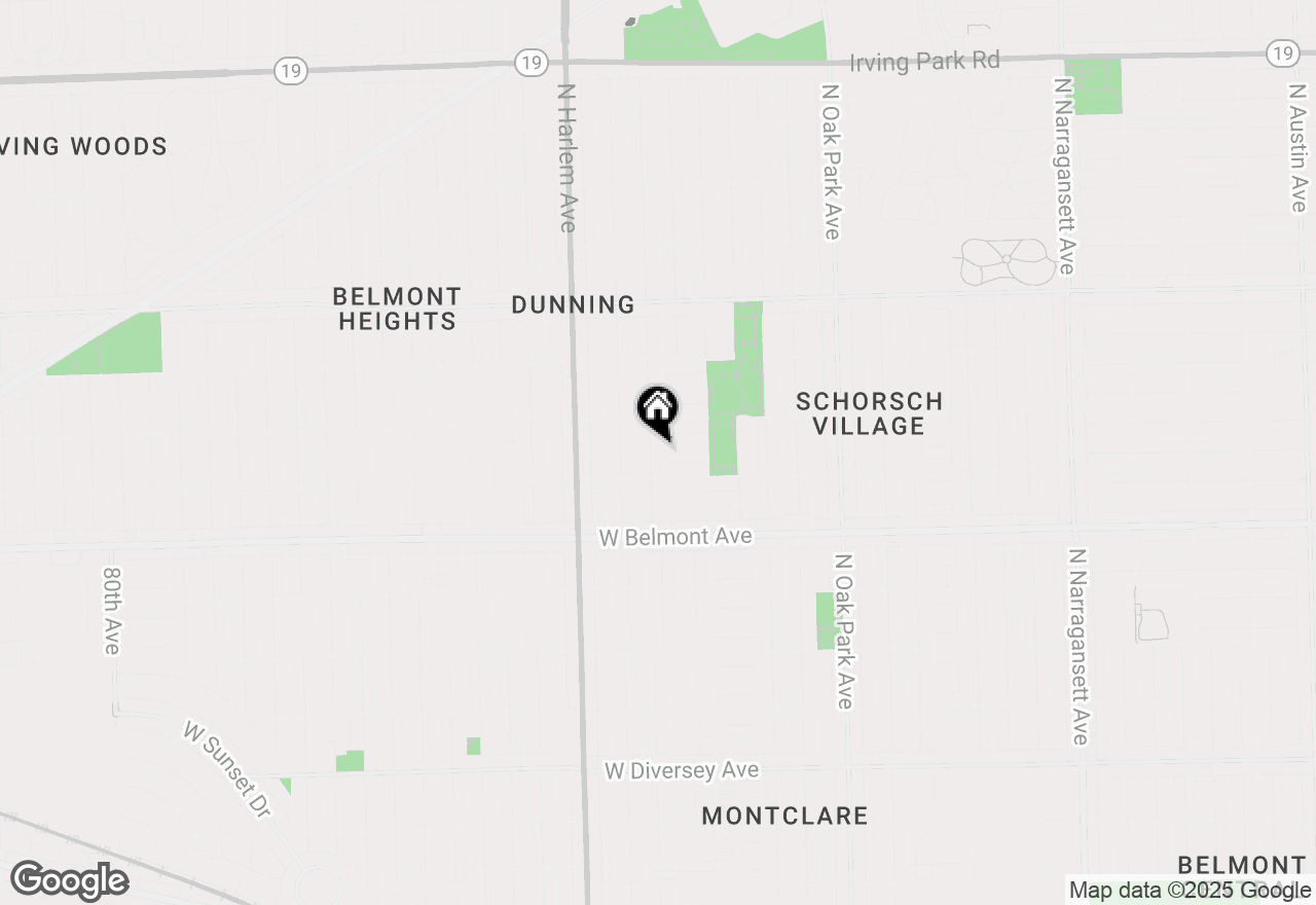 Map of 3324 N Nordica Avenue, Chicago, IL 60634