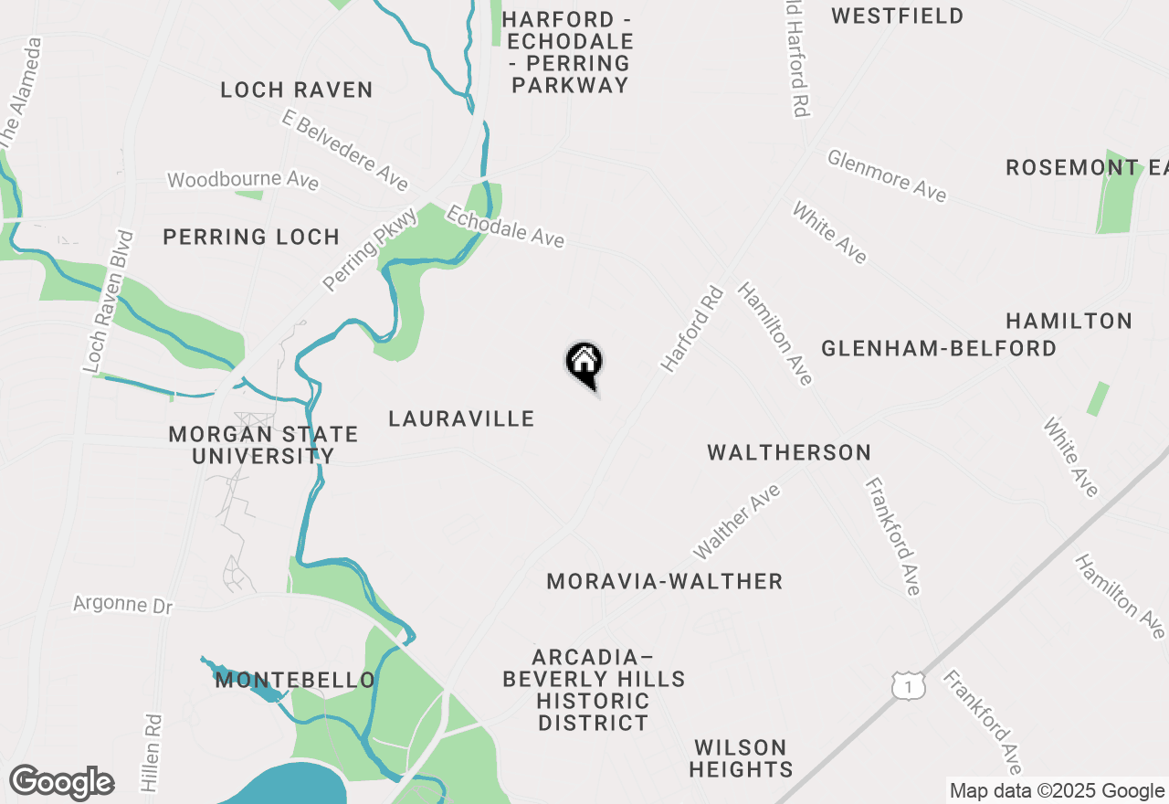 Map of 2902 Shirey Avenue, Baltimore, MD 21214