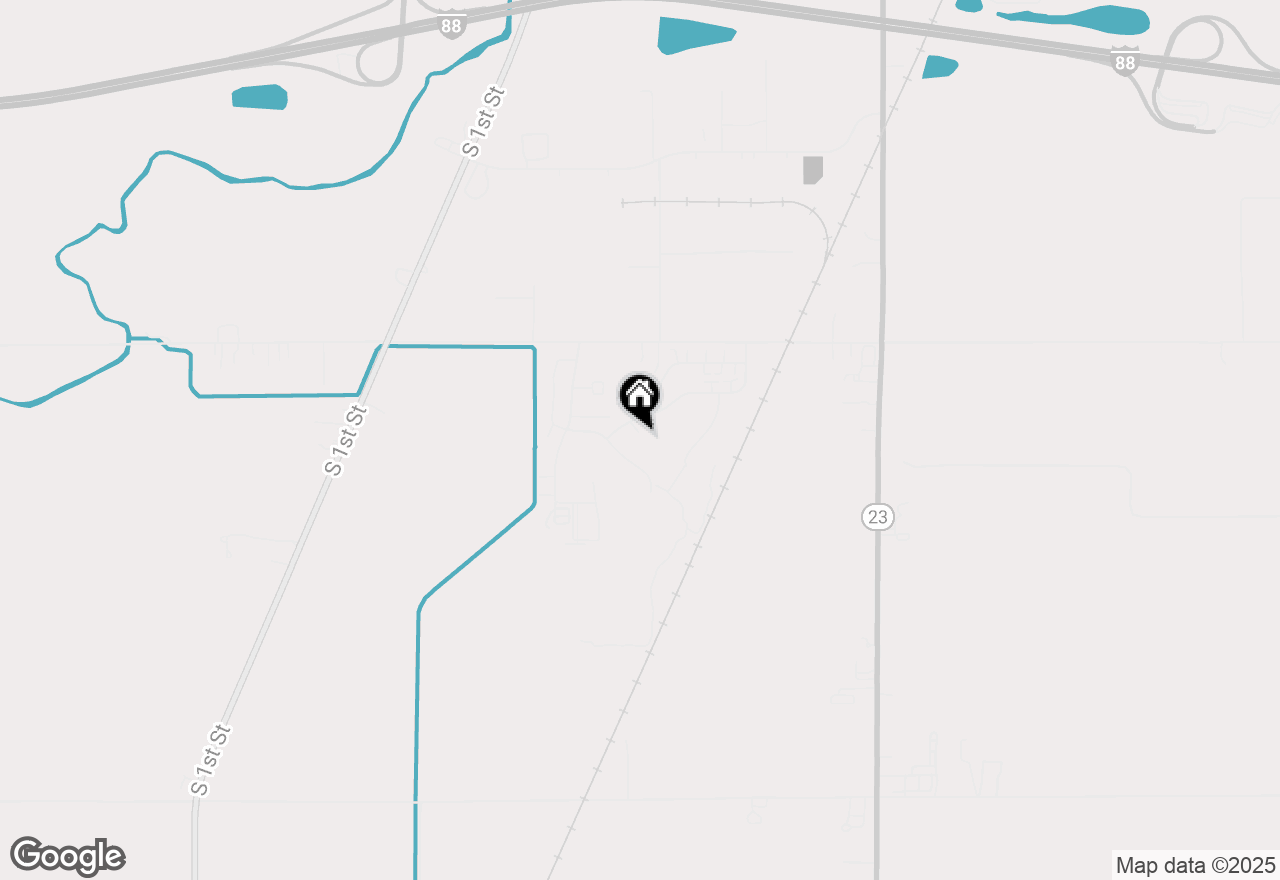 Map of 3697 Eagle Court, Dekalb, IL 60115