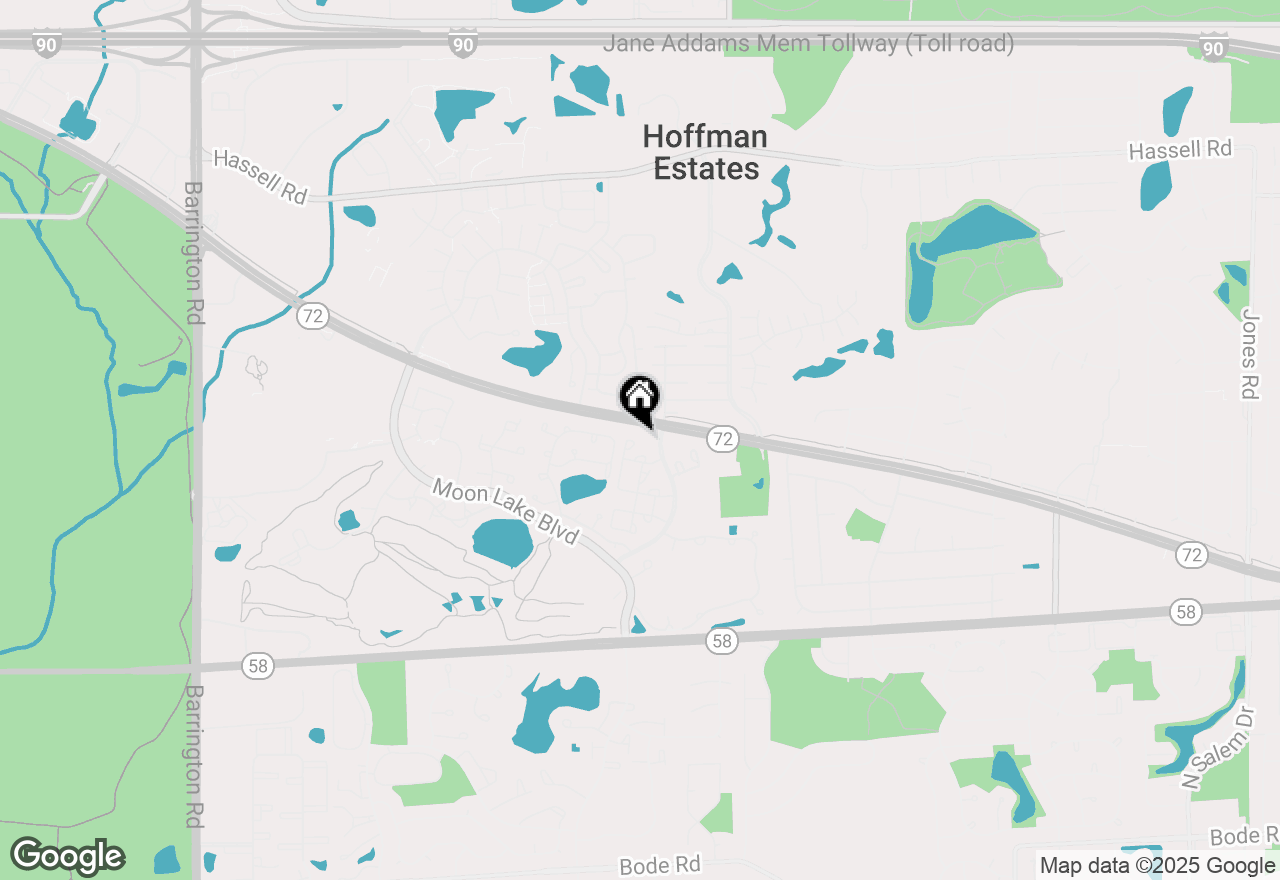 Map of 1880 Bonnie Lane #410, Hoffman Estates, IL 60169