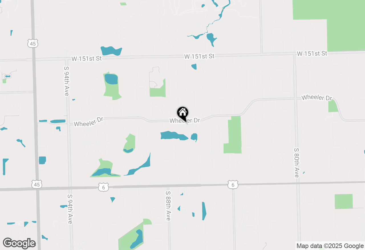 Map of 15712 Orlan Brook Drive #150, Orland Park, IL 60462