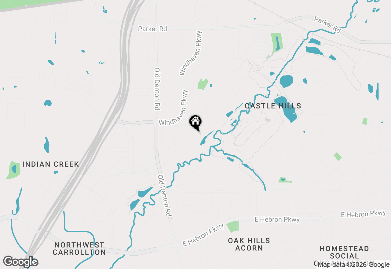 Map of 4544 Oriel Lane, Carrollton, TX 75010