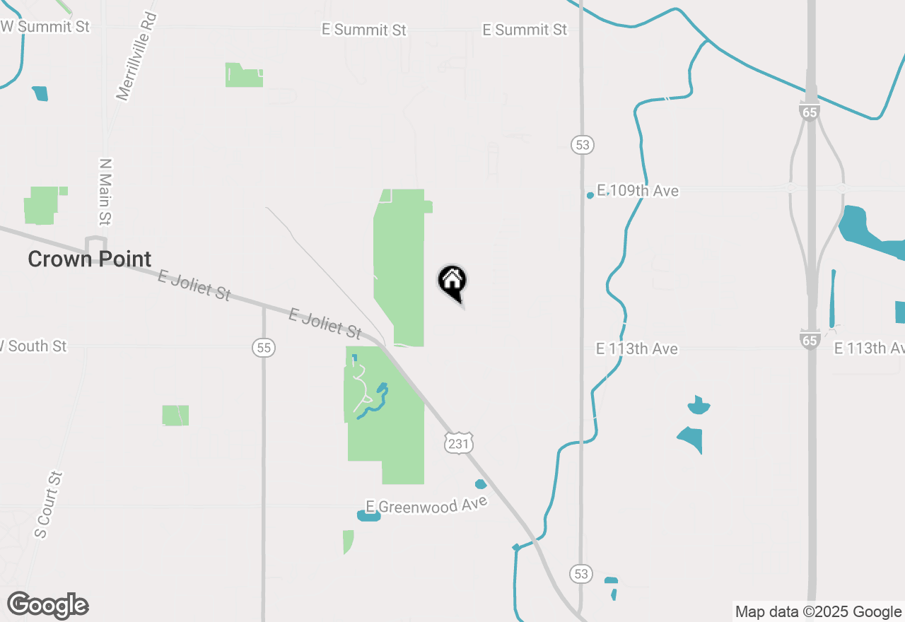 Map of 1639 Fir Avenue, Crown Point, IN 46307