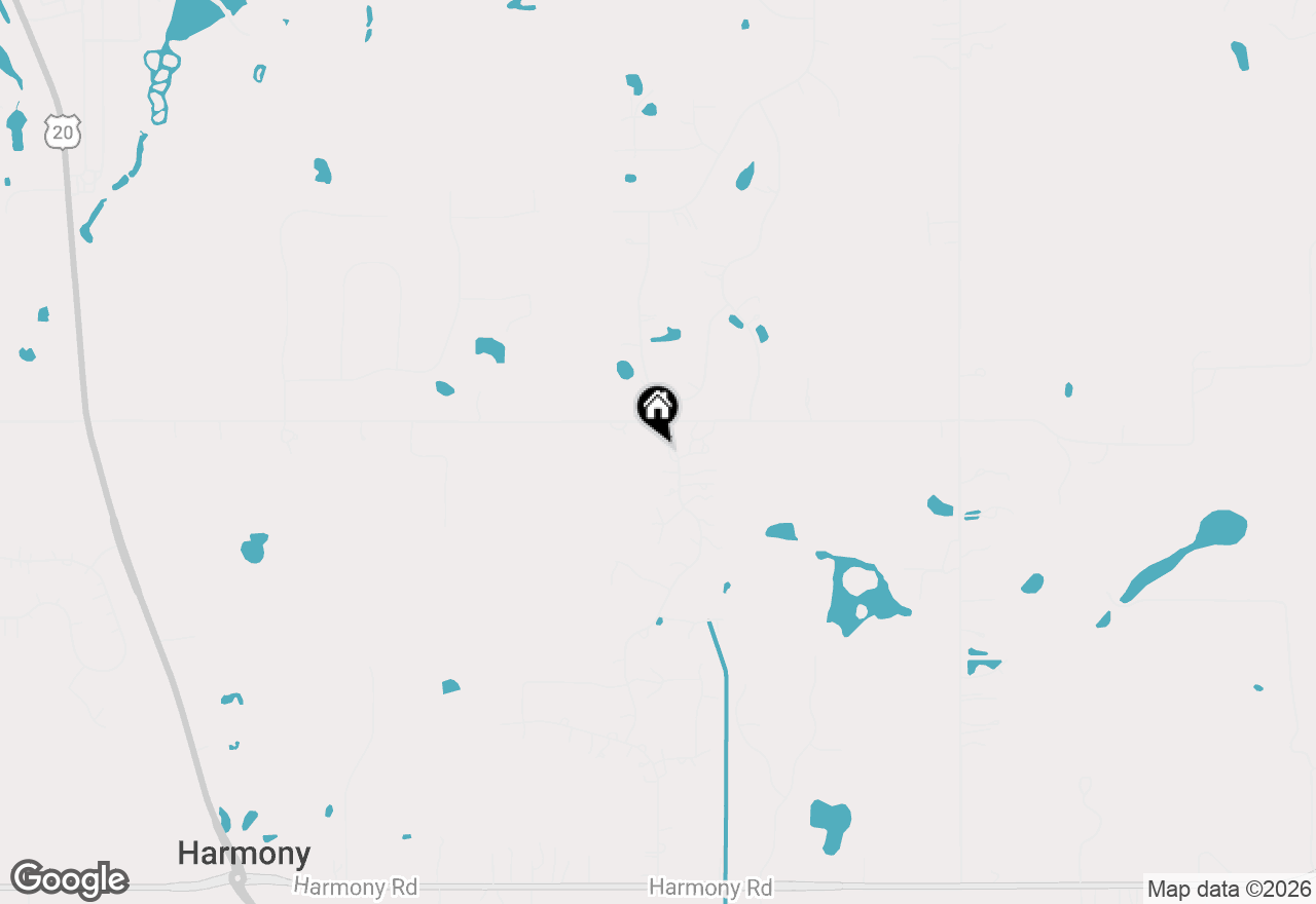 Map of 10613 Pebble Drive, Huntley, IL 60142