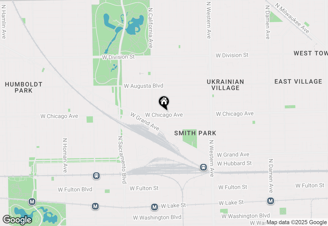 Map of 2710 W Chicago Avenue #G, Chicago, IL 60622