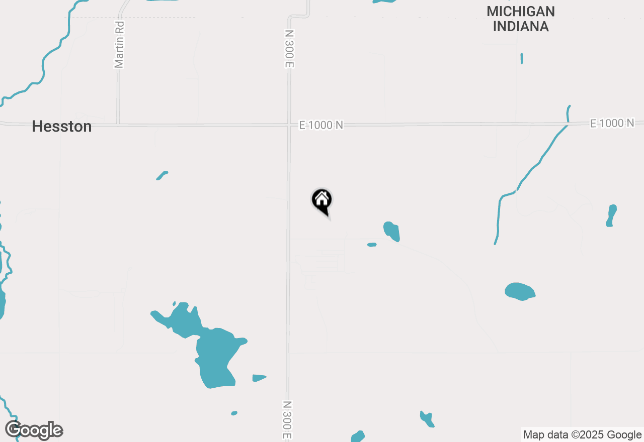 Map of 3167 E Morton Road, Rolling Prairie, IN 46371