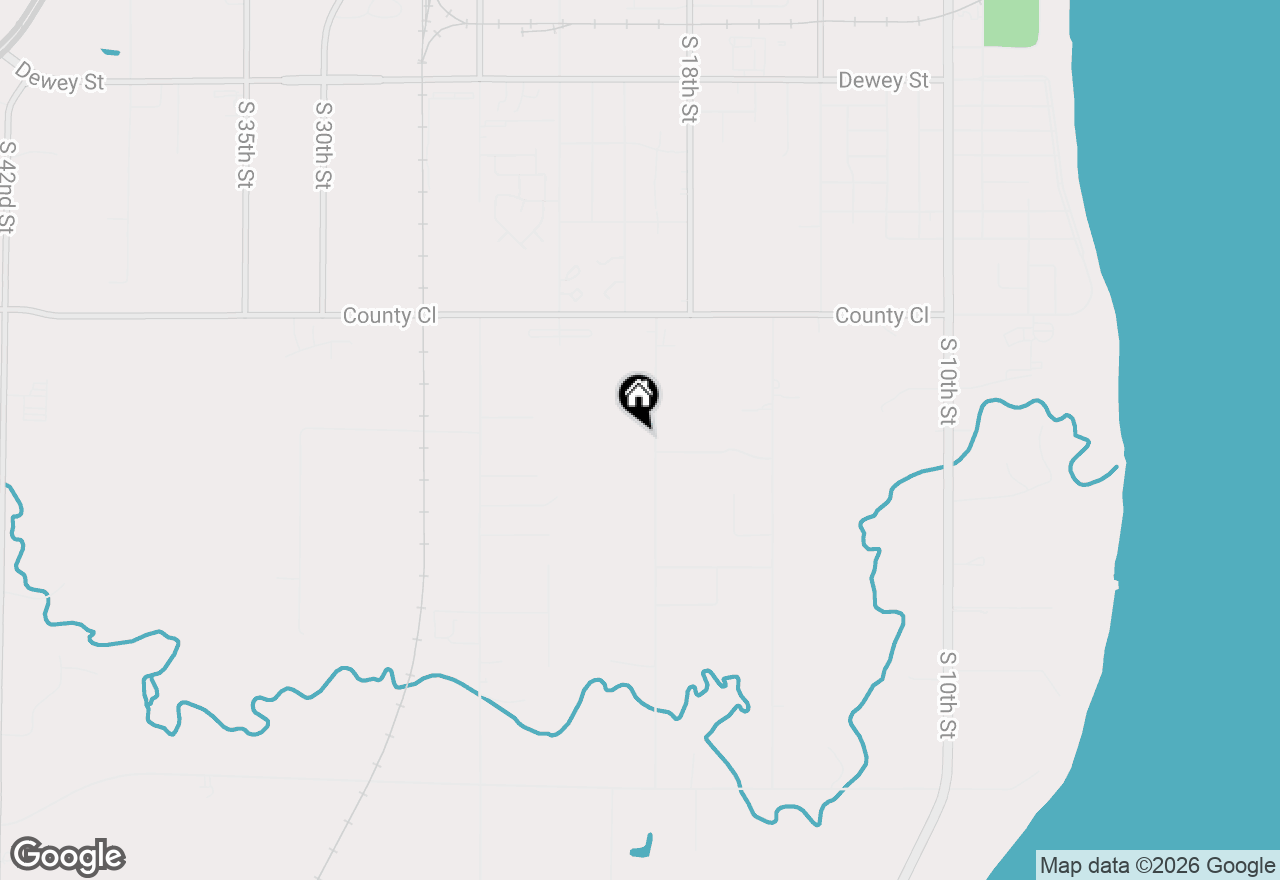 Map of 3006 S 19th St, Manitowoc, WI 54220