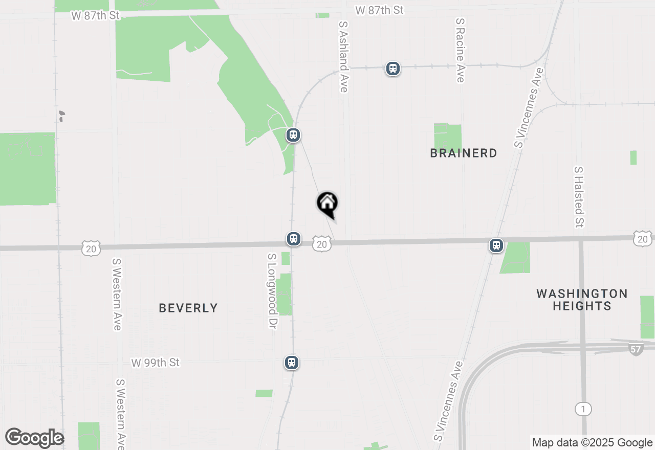 Map of 9427 S Charles Street, Chicago, IL 60643