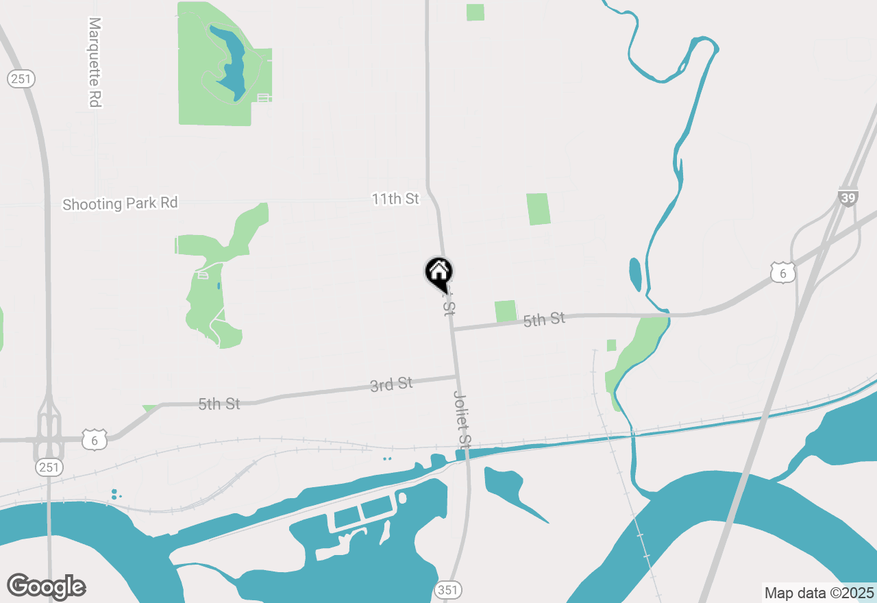 Map of 721 6th Street, Lasalle, IL 61301