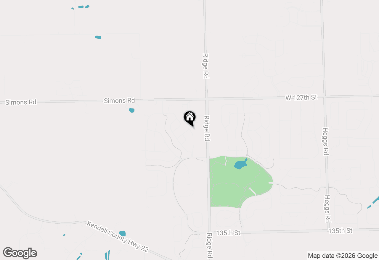 Map of 12919 White Pine Way, Plainfield, IL 60585