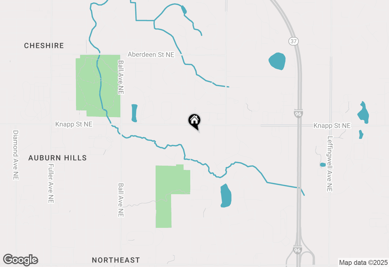 Map of 1940 Perkins Avenue Ne, Grand Rapids, MI 49505