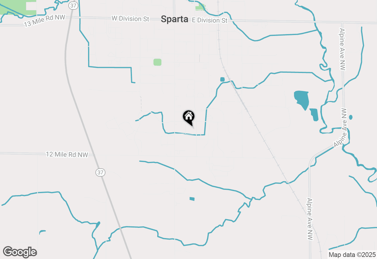 Map of 532 Nw Leisure Acres Street, Sparta, MI 49345