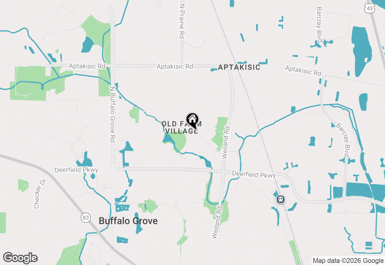 Map of 199 Lawn Court #199, Buffalo Grove, IL 60089