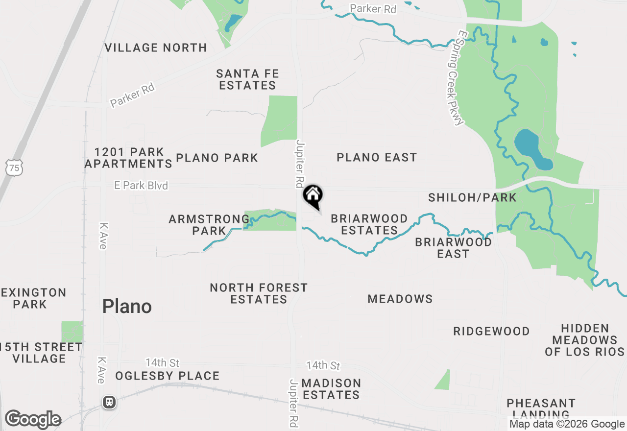 Map of 2400 Jupiter Road #5, Plano, TX 75074
