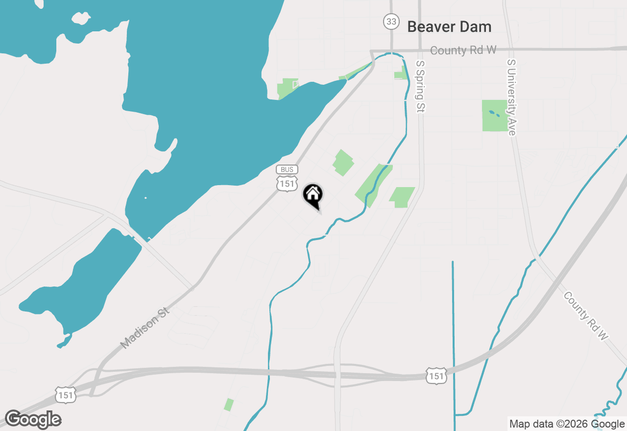 Map of 800 S Center Street, Beaver Dam, WI 53916