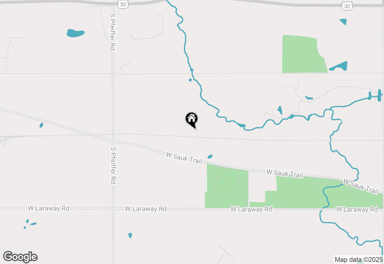 Map of 590 Timber Lane, Frankfort, IL 60423