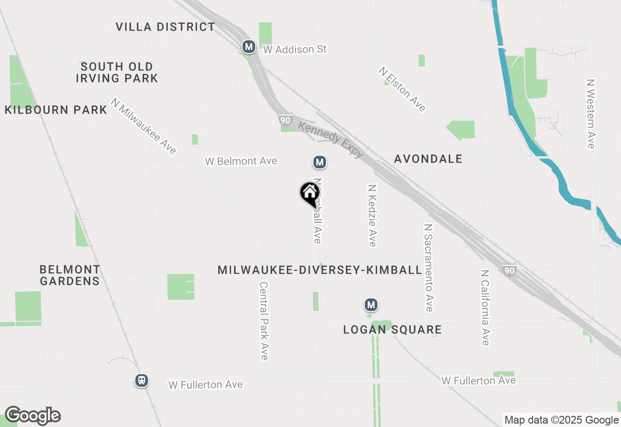 Map of 3019 N Allen Avenue, Chicago, IL 60618