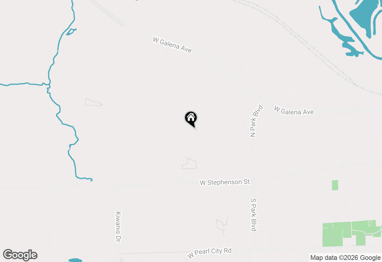 Map of 1939 Revere Street, Freeport, IL 61032