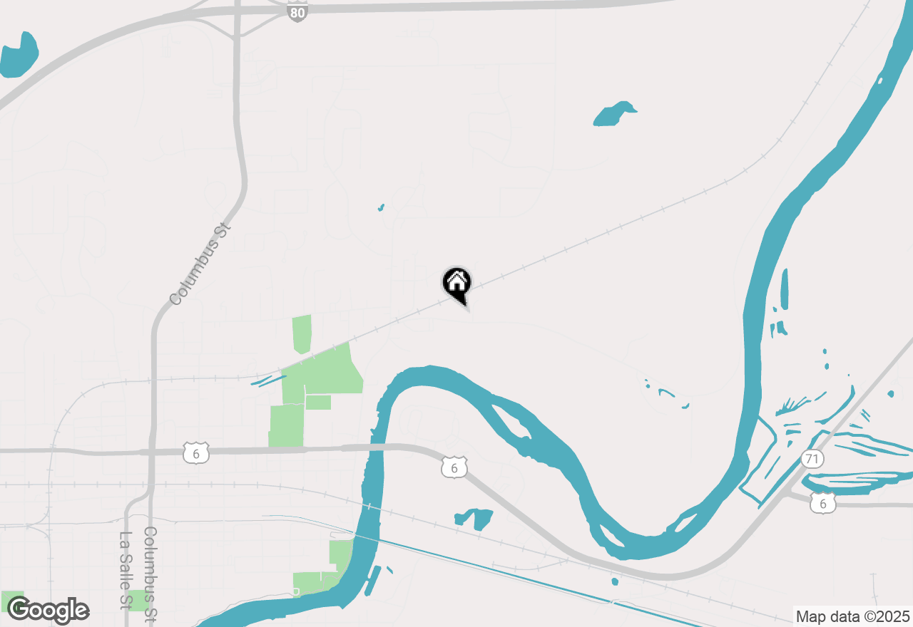 Map of 1771 N 2959th Road, Ottawa, IL 61350