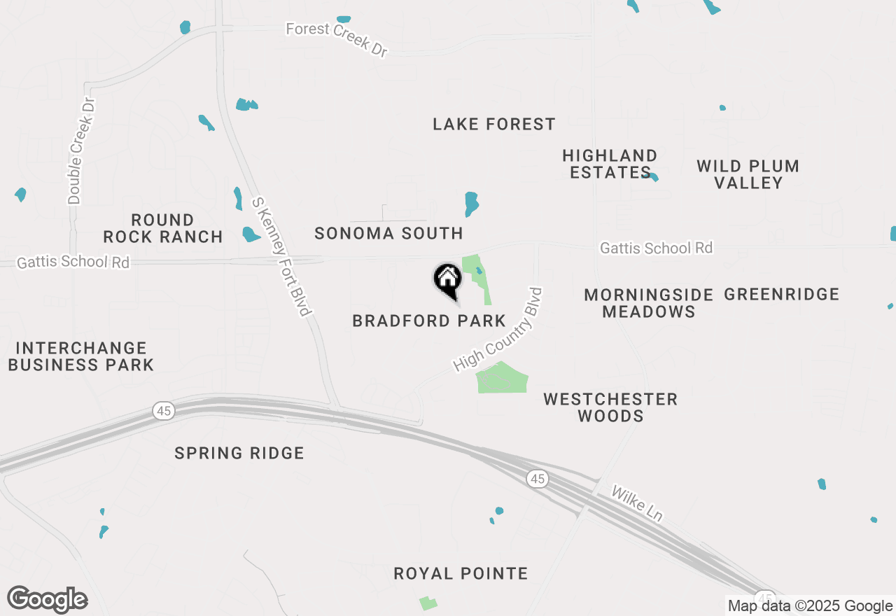 Map of 2801 Adelen Ln, Round Rock, TX 78664