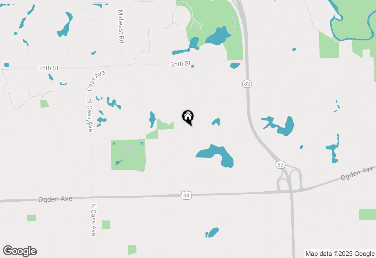 Map of 518 Revere Avenue, Westmont, IL 60559