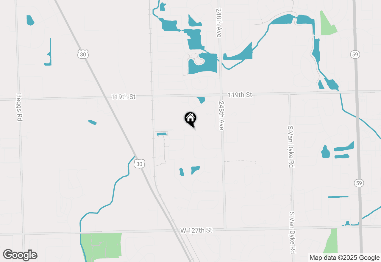 Map of 12116 Winterberry Lane, Plainfield, IL 60585